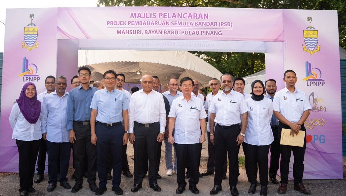 Majlis Pelancaran Projek Pembaharuan Semula Bandar (PSB) Mahsuri, Bayan Baru, Pulau Pinang.