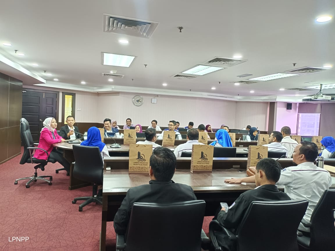 Lawatan Teknikal dari Jabatan Penilaian dan Perkhidmatan Harta (JPPH) Perlis ke Lembaga Perumahan Negeri Pulau Pinang (LPNPP)