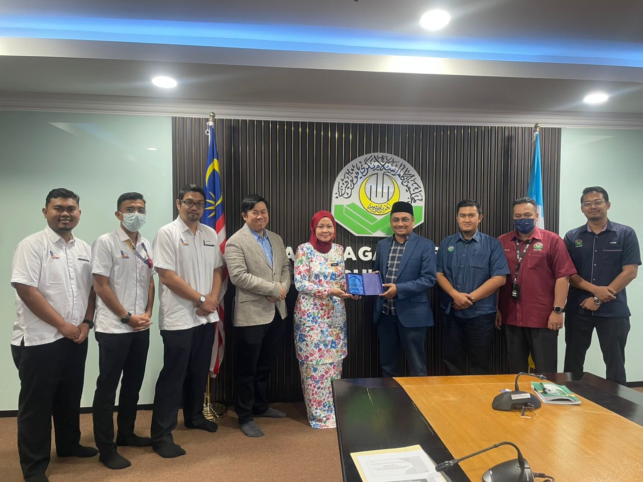 Kunjungan hormat Lembaga Perumahan Negeri Pulau Pinang, LPNPP ke Majlis Agama Islam Negeri Pulau Pinang, MAINPP