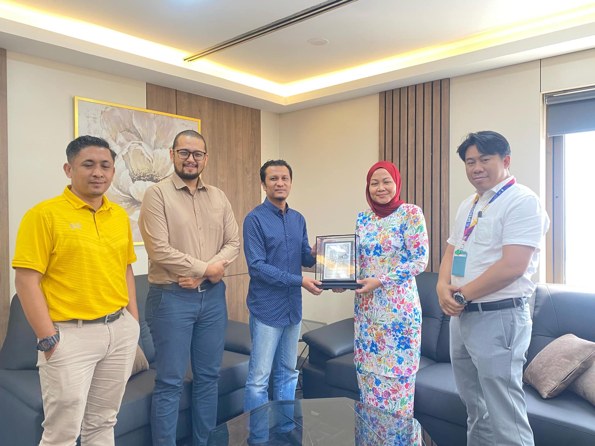 Kunjungan hormat dari JKP Sdn Bhd (JKPSB) ke Lembaga Perumahan Negeri Pulau Pinang (LPNPP)