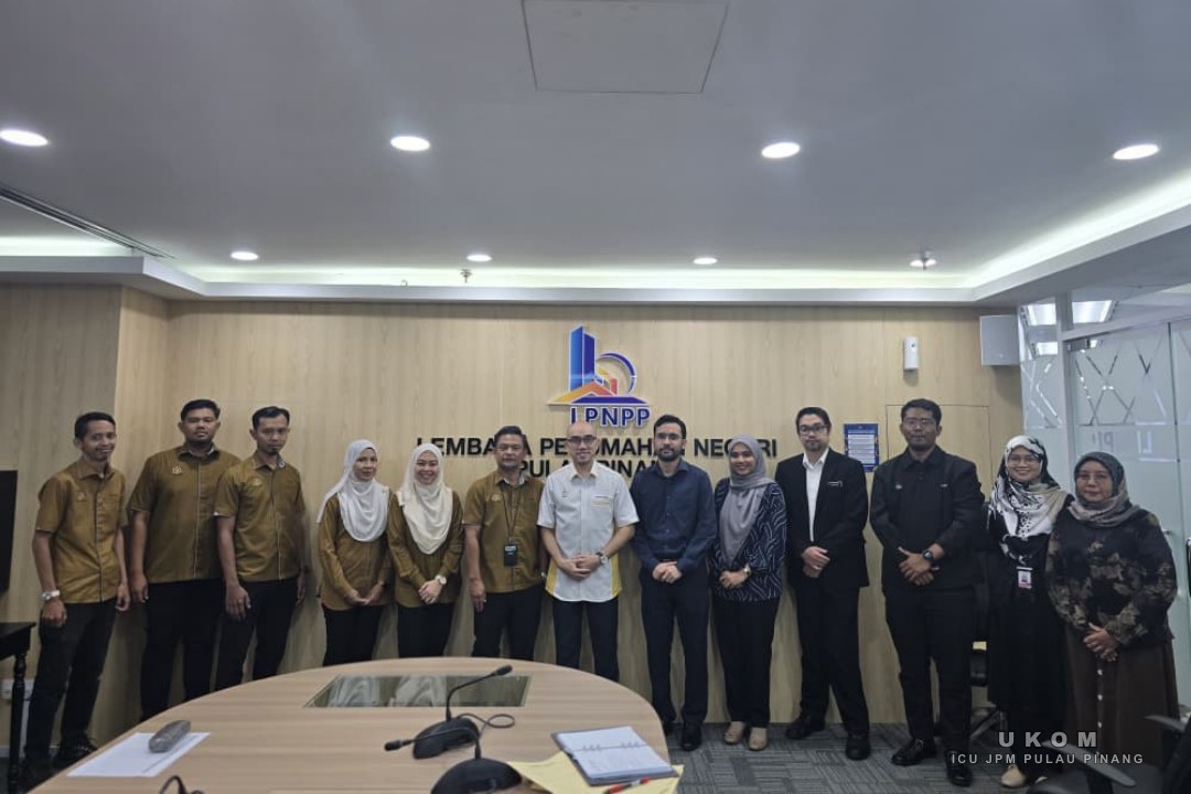 Sesi Perbincangan diantara Unit Penyelarasan Pelaksanaan, Jabatan Perdana Menteri (ICU JPM) Pulau Pinang dan Lembaga Perumahan Negeri Pulau Pinang (LPNPP) bertempat di Bilik Mesyuarat Millenia, KOMTAR, Pulau Pinang.