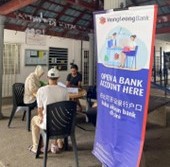 Program Bantuan Khidmat Sukarela Hong Leong bank cawangan Pulau Tikus George Town Pulau Pinang bertempat di Program Perumahan Rakyat (PPR) Taman Manggis daerah Timur Laut, Pulau Pinang